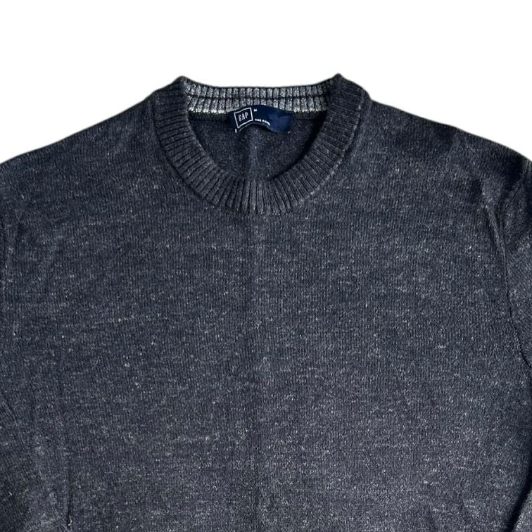 Medium Gap Charcoal Black Knitted Jumper