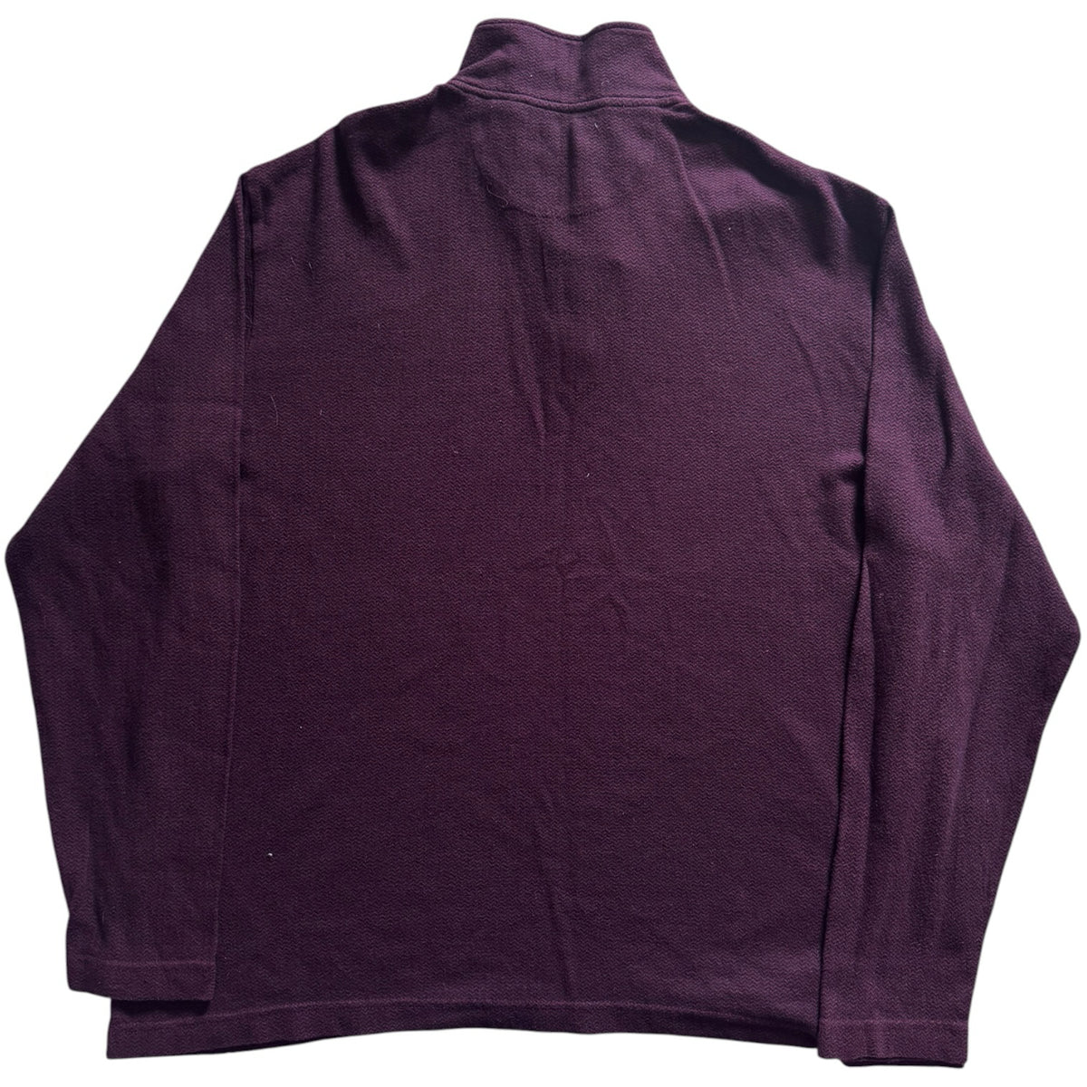 Extra large Chaps Purple Zig Zag Patterned 1/4 Zip