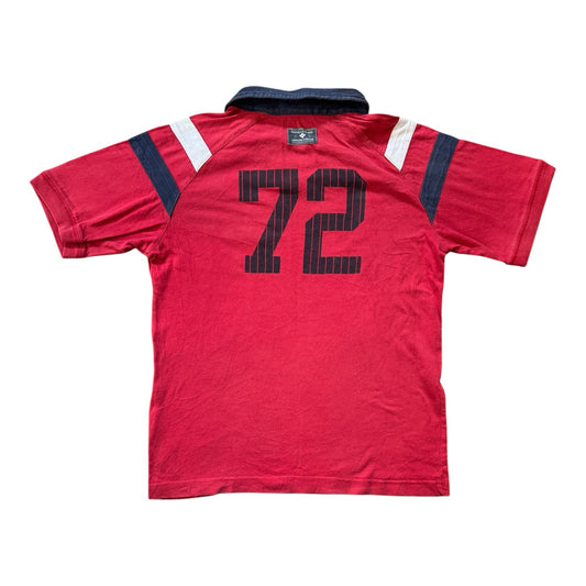 Aged 10-12 Nike Red Soccer Field Polo Shirt
