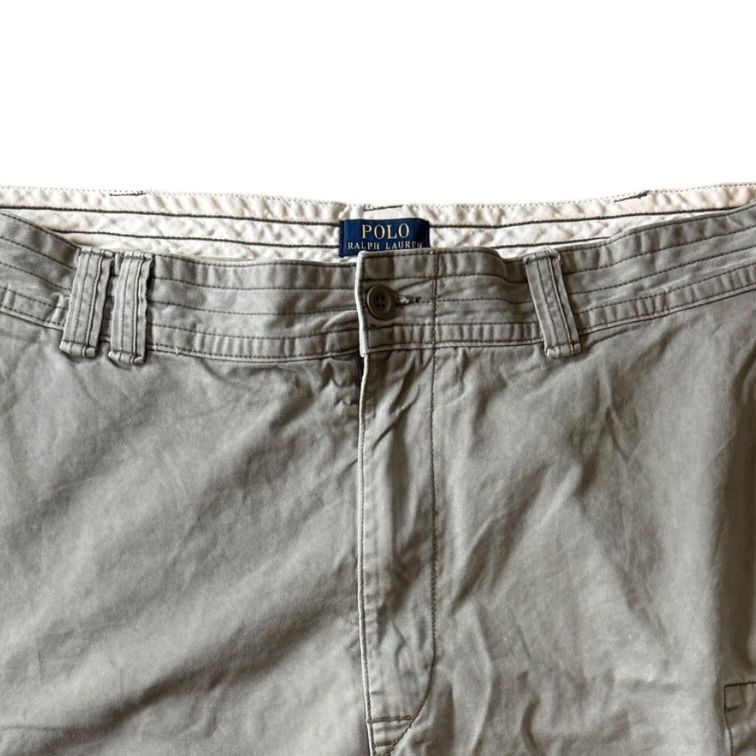 44" Ralph Lauren Beige Cargo Shorts
