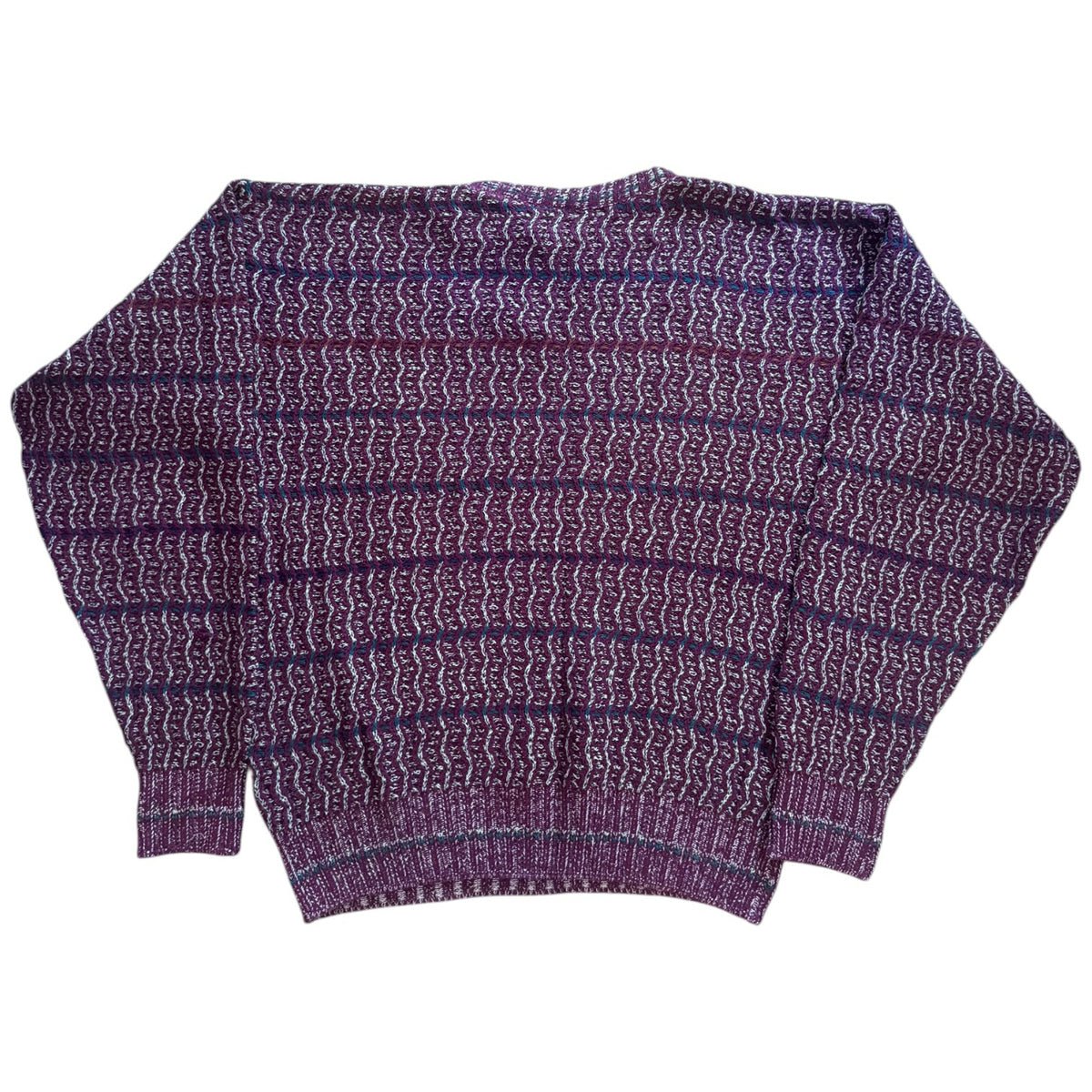 Medium Colours Purple Funky Knit Jumper