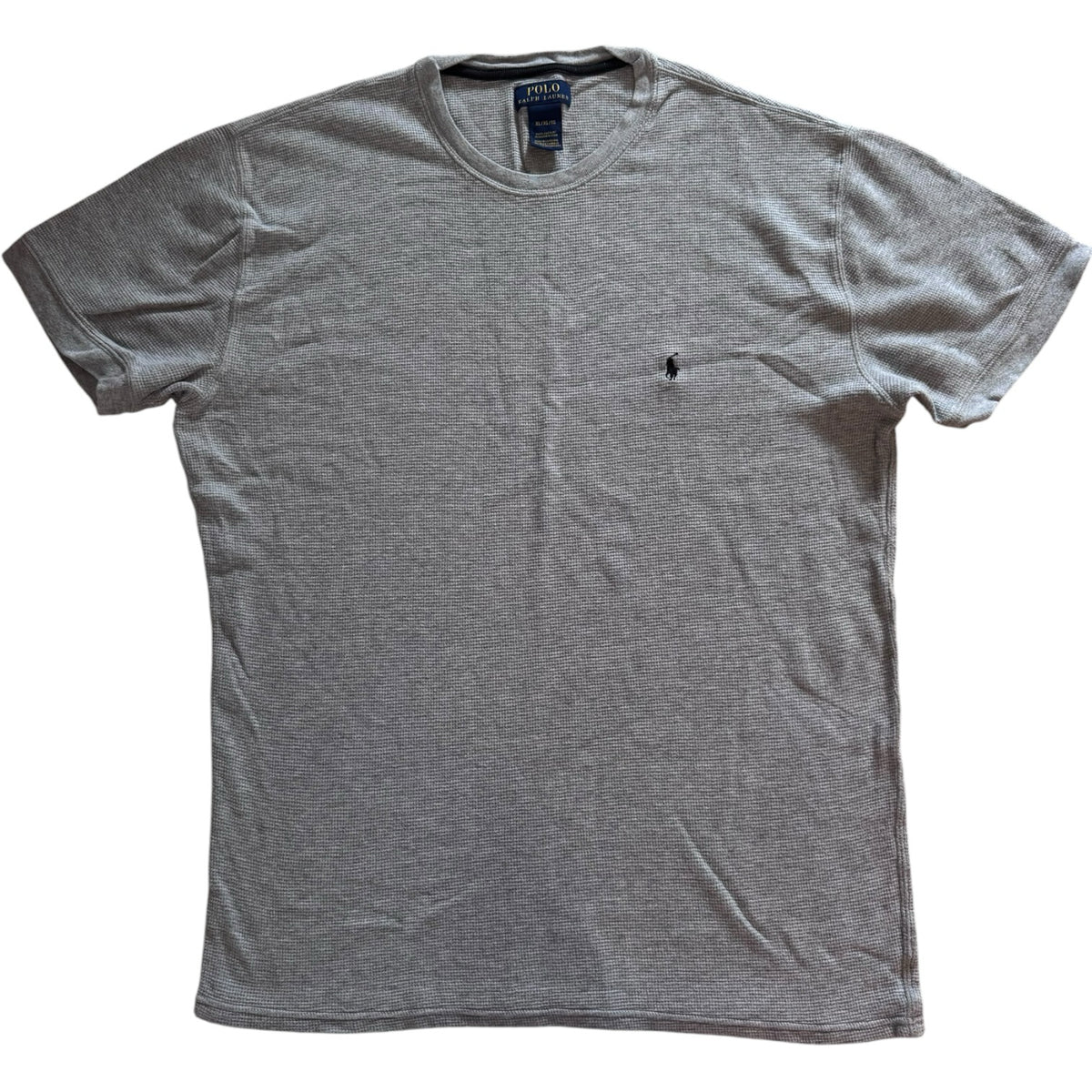 Extra large Ralph Lauren Grey Waffle Knit T-Shirt