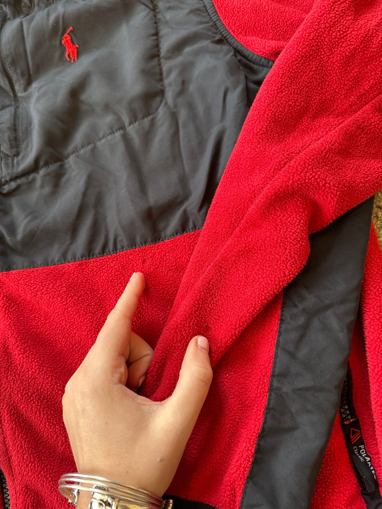 XXL Ralph Lauren Red Denali Fleece Jacket