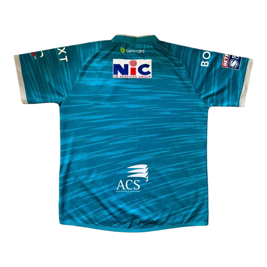 6XL Oxen Leeds Rhinos Blue Rugby Shirt