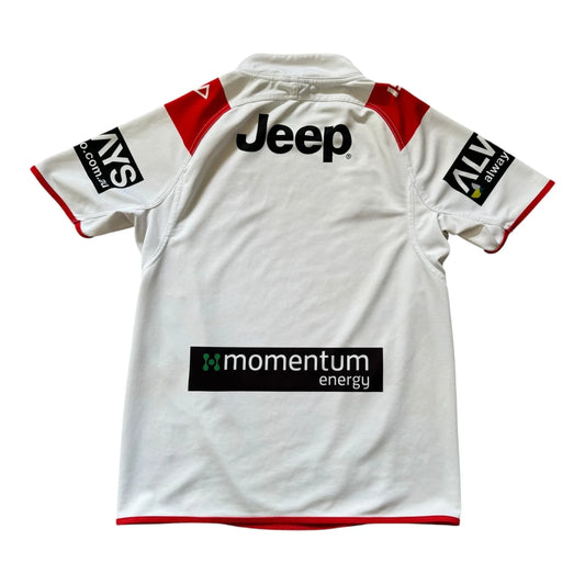 Medium ISC White St George NRL Rugby Shirt