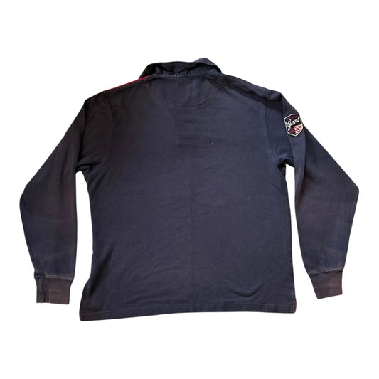 Large Gant Navy Rugby Shirt