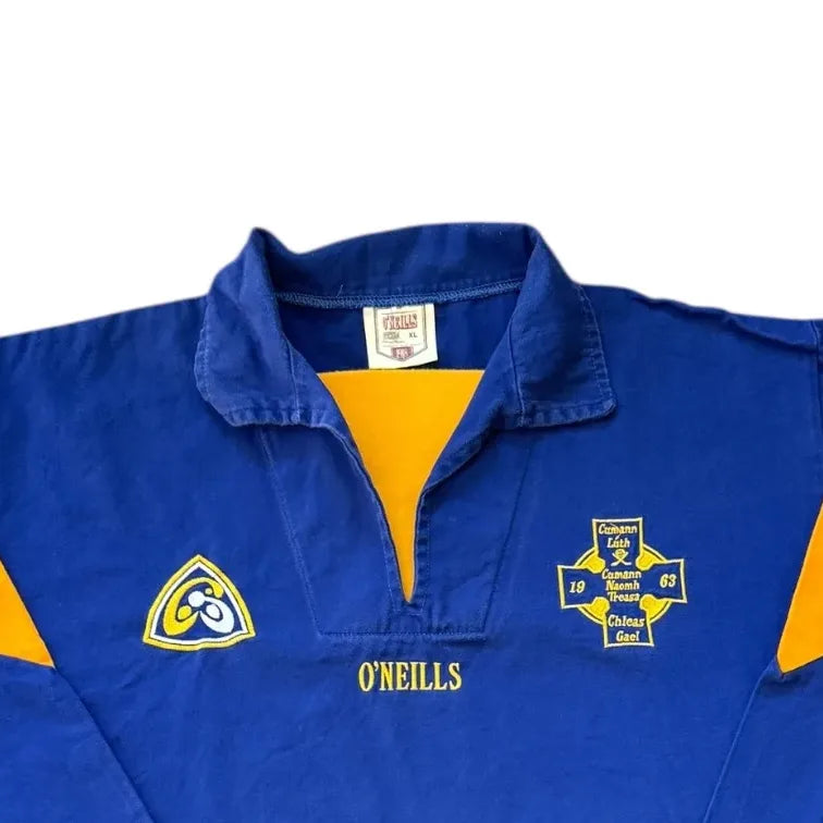 Extra large O'neills Blue Naomh Treasa Gaelic Football Drill Jacket