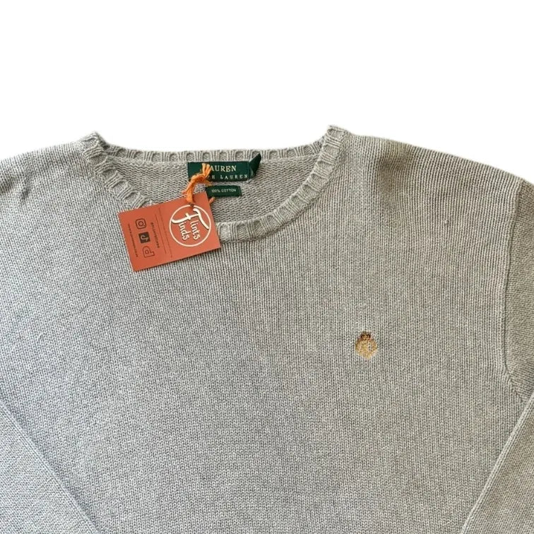 Extra large Ralph Lauren Grey Knitted Jumper