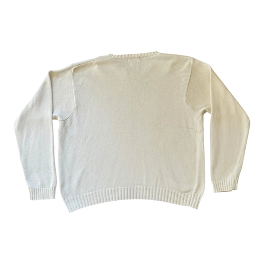 XXL Ralph Lauren White Heavy Knit
