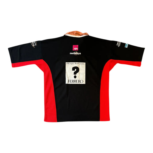 Extra large Errea Black Abu Dhabi Rugby Shirt