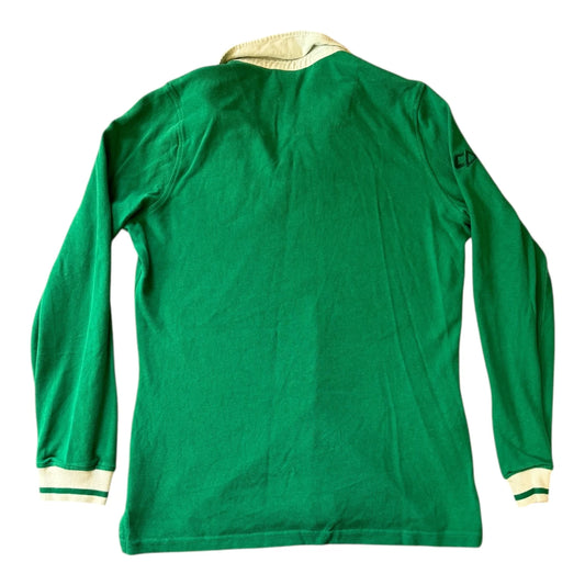 UK 14 London Irish Green Rugby Shirt