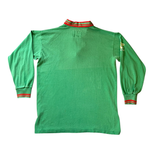 Large Cotton Traders 1992 Green Wales Rugby Shirt