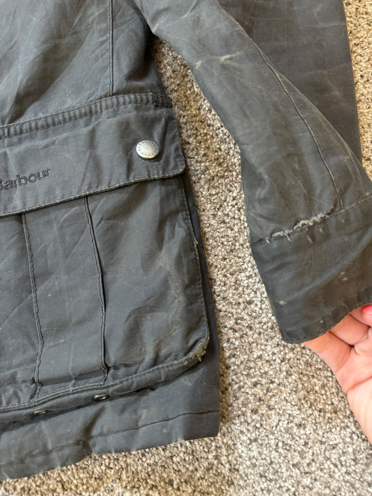 Small Barbour Duke Wax Jacket