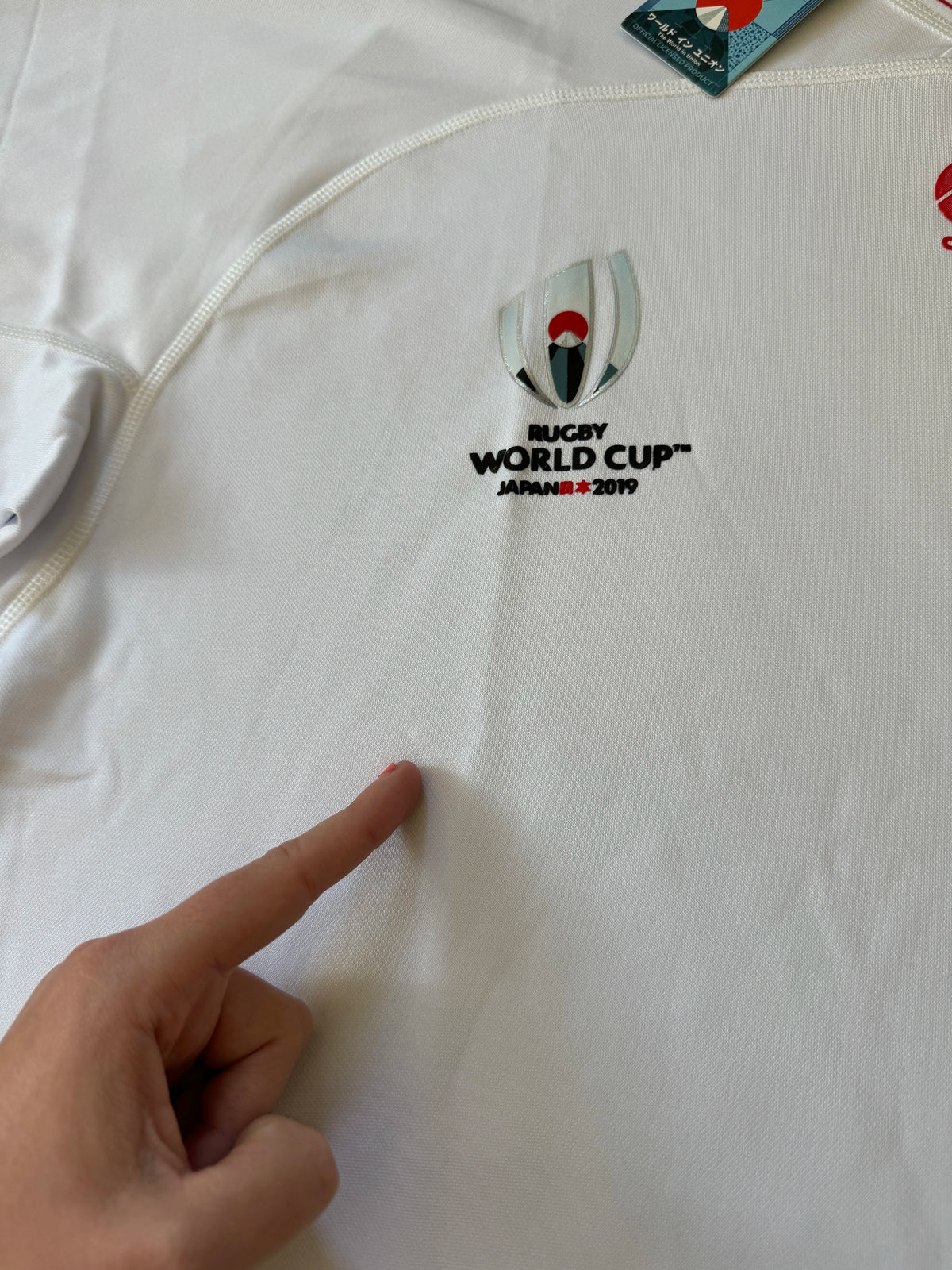 XXL Canterbury White England World Cup 2019 Rugby Shirt BNWT