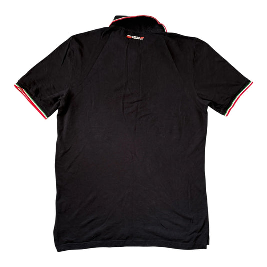 Medium Ferrari Black Polo Shirt
