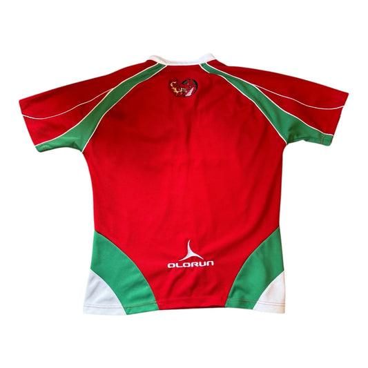 XXL Olorun Red Wales Rugby Shirt
