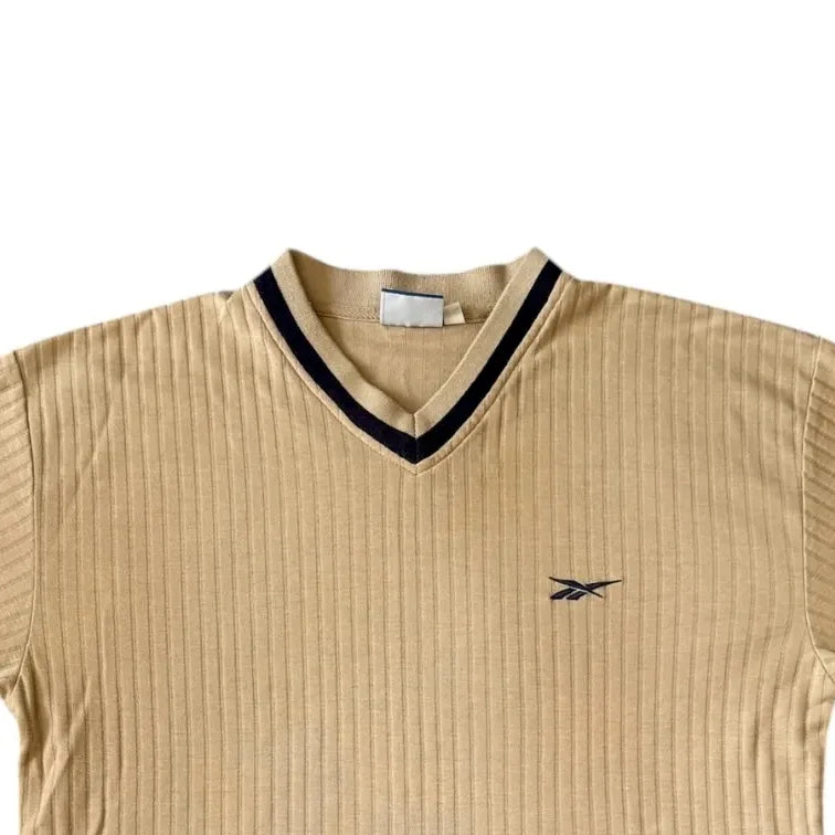 Large Reebok Beige T-Shirt