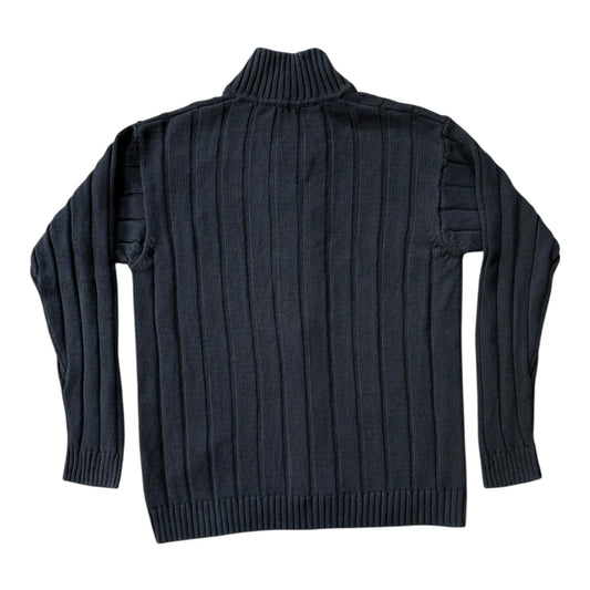 Small Gant Dark Navy Full Zip Jumper