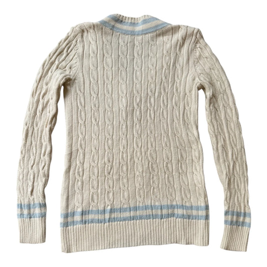 Women's Extra small Ralph Lauren White Cable Knit