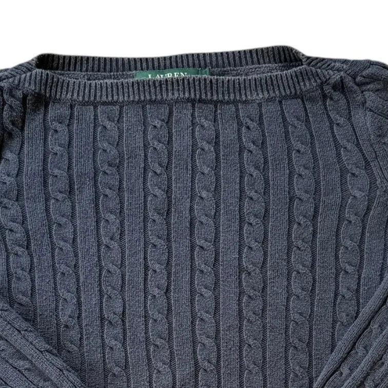 Women's Extra small Ralph Lauren Navy Cable Knit