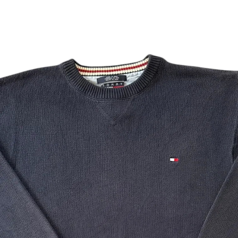 Extra large Tommy Hilfiger Blue Knitted Jumper