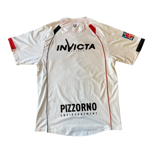Large White Toulon 2011/12 Rugby Shirt