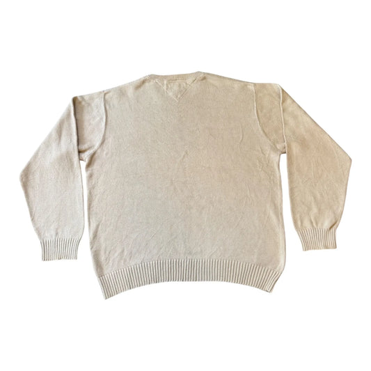 Extra large Tommy Hilfiger Beige Knitted Jumper