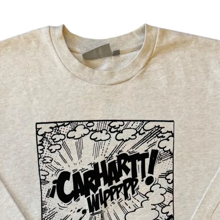 Medium Carhartt WIP Cream Sweatshirt