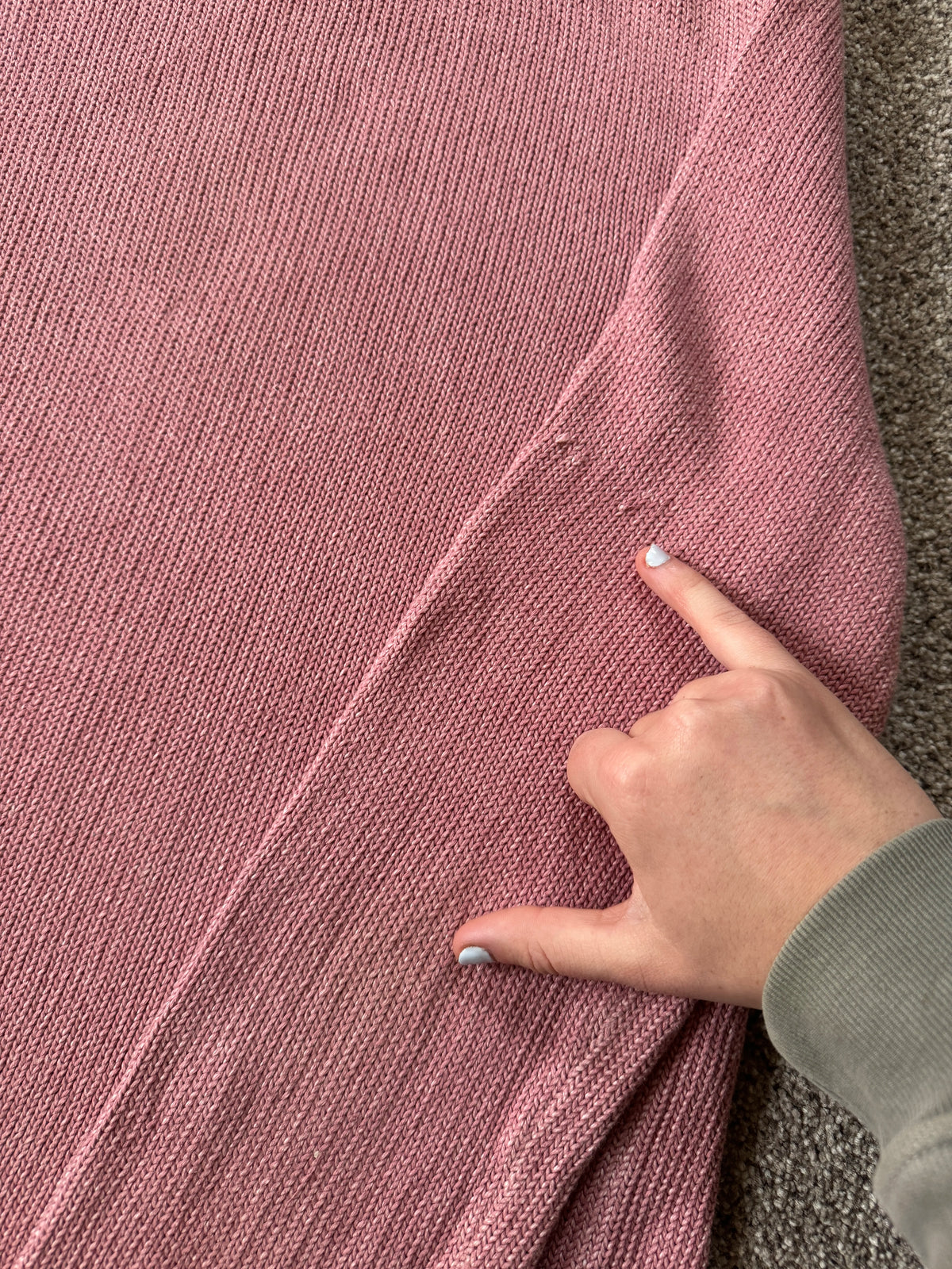 Woman's Small Barbour Pink Knitted Jumper