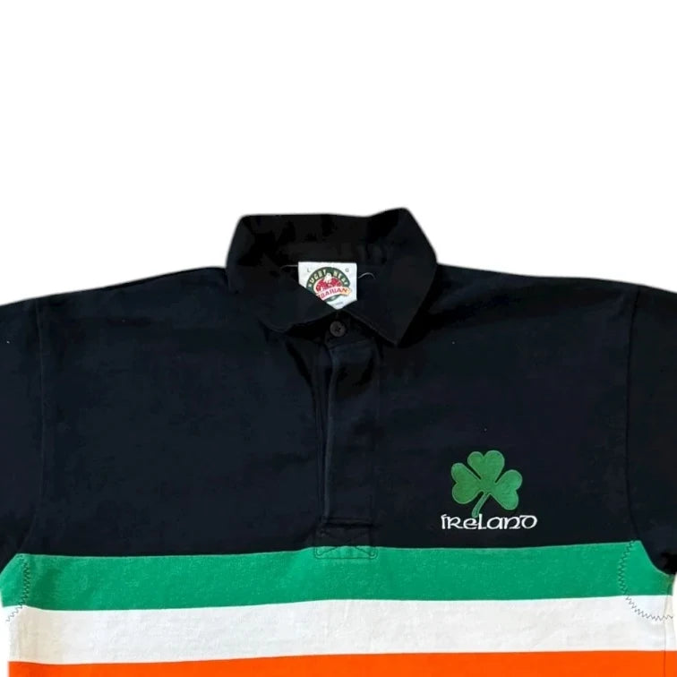 Large Barbarian Black 2008 Ireland Rugby Shirt