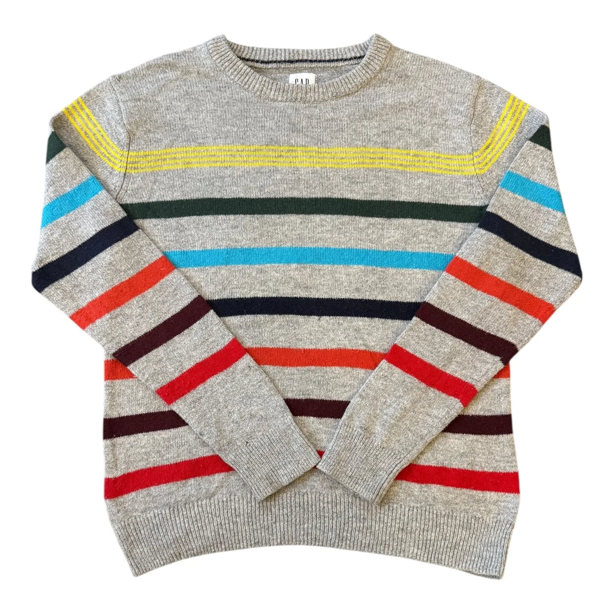 Kids Medium Gap Grey Knitted Jumper