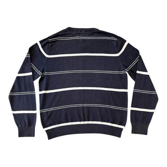 Medium Tommy Hilfiger Navy V-Neck Jumper