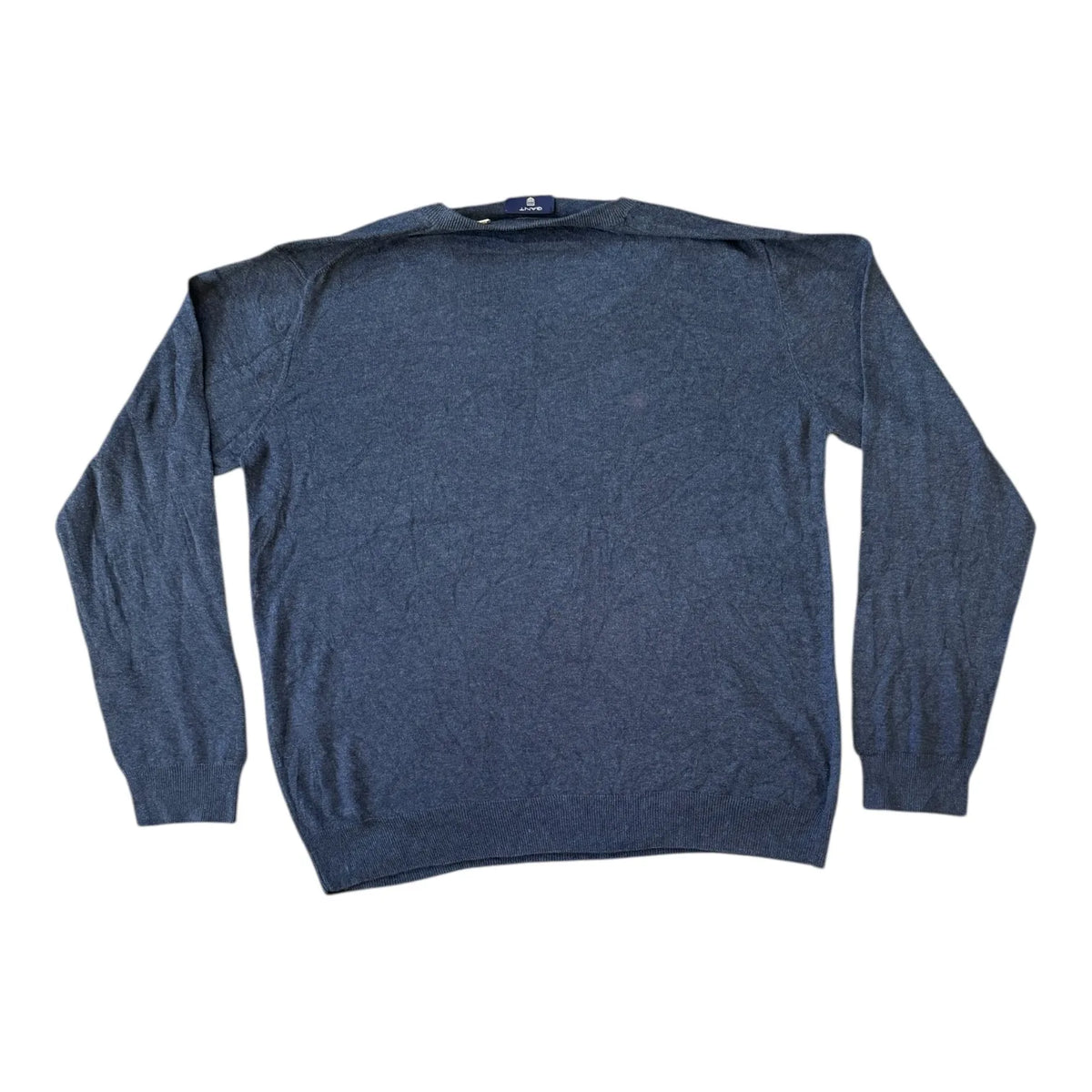Extra large Gant Navy V-Neck Jumper