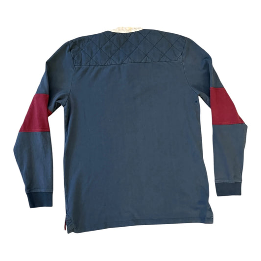 Small Canterbury NZ Blue Rugby Shirt