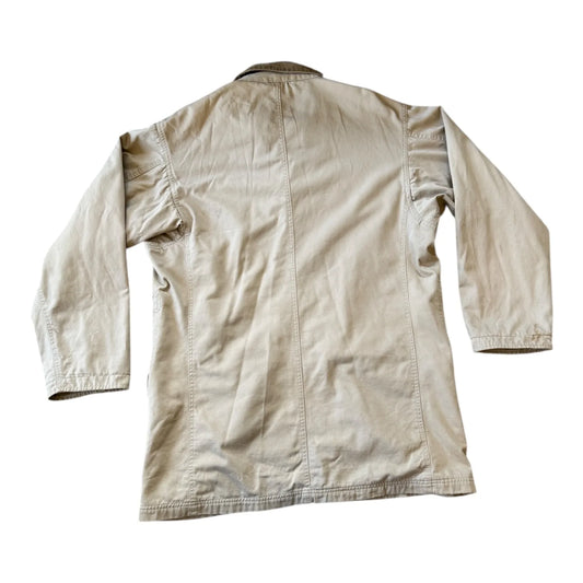 Large Ralph Lauren Beige Chore Utility Jacket