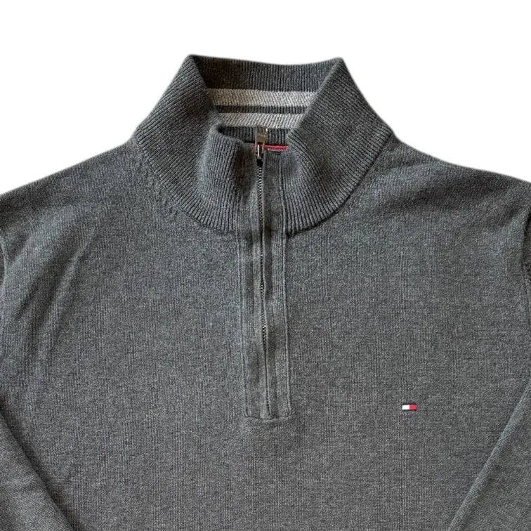 Extra large Tommy Hilfiger Grey 1/4 Zip