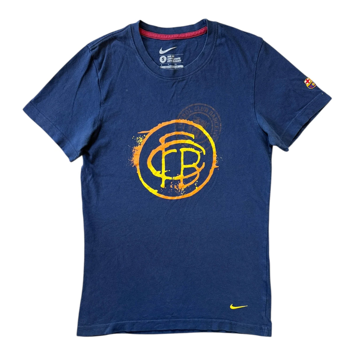 Small Nike Navy FC Barcelona T-Shirt
