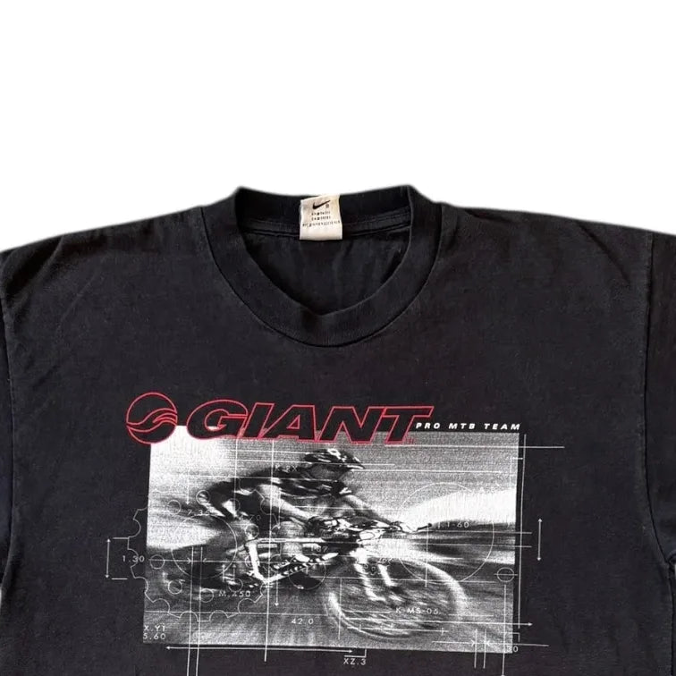 Medium Nike 90s Black Pro Mountain Bike T-Shirt