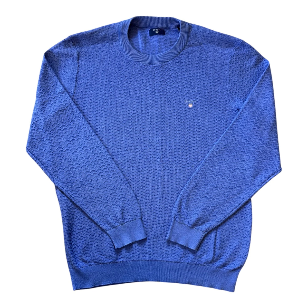 Extra large Gant Blue Knitted Jumper