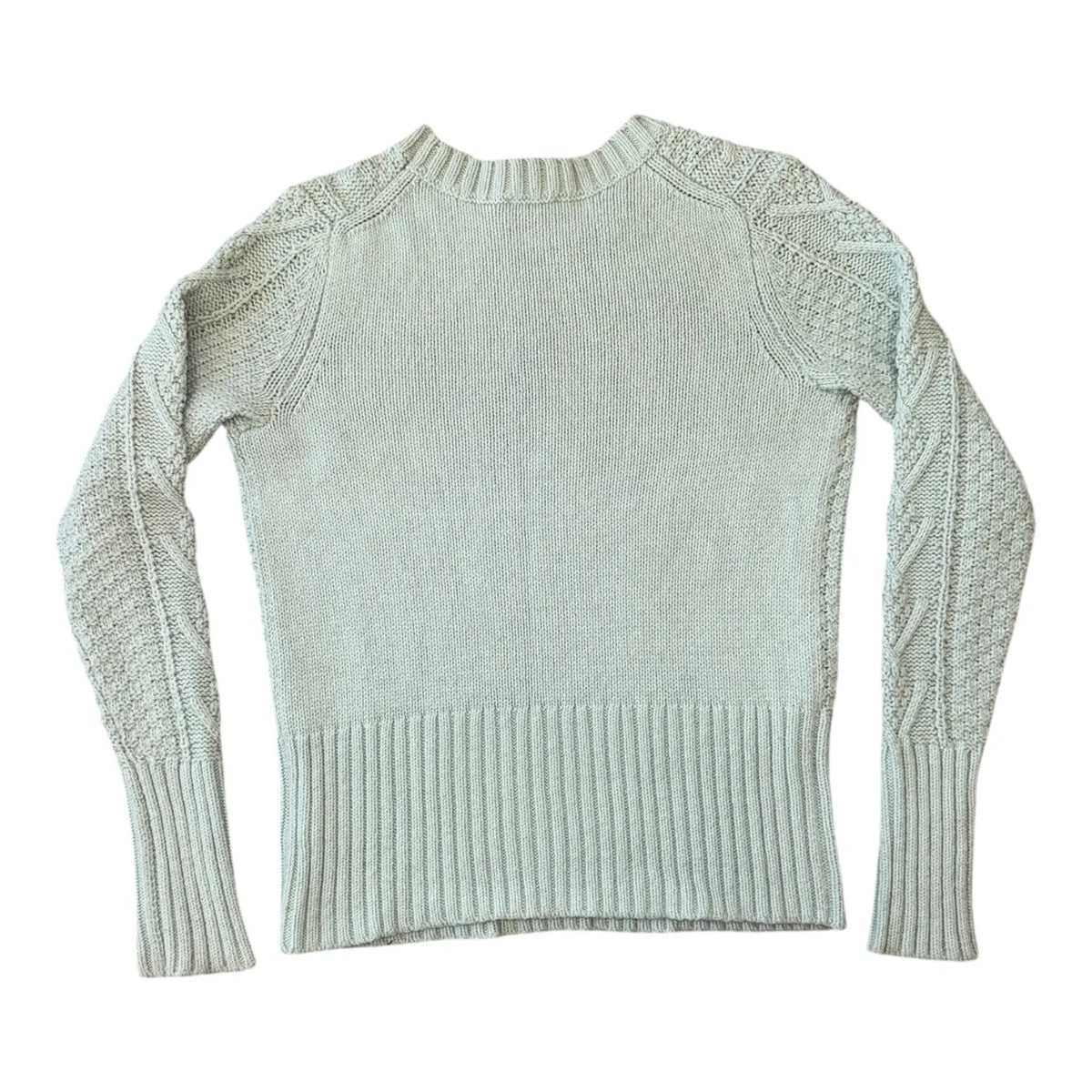Woman's Medium Gap Green Cable Knit