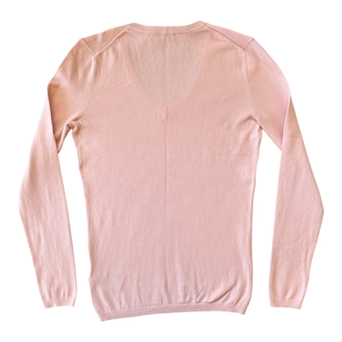 Woman's Small Tommy Hilfiger Pink V-Neck Jumper