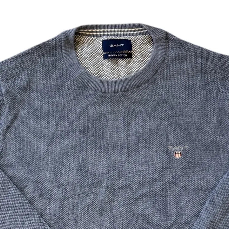 Small Gant Blue Knitted Jumper