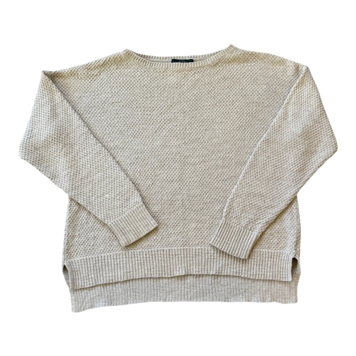 Woman's Small Ralph Lauren Beige Knitted Jumper