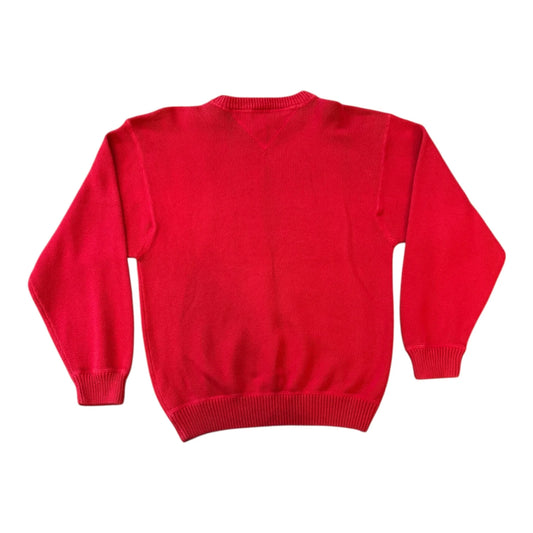 Large Tommy Hilfiger Red Knitted Jumper