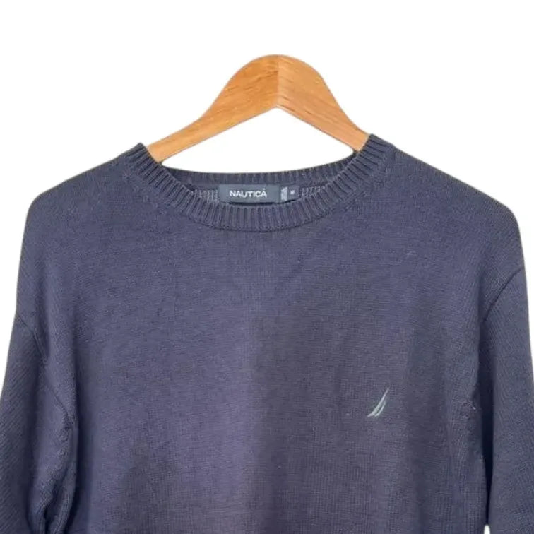 Medium Nautica Navy Knitted Jumper