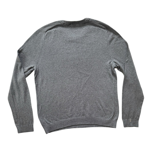 Small Gap Grey Thin Knitted Jumper
