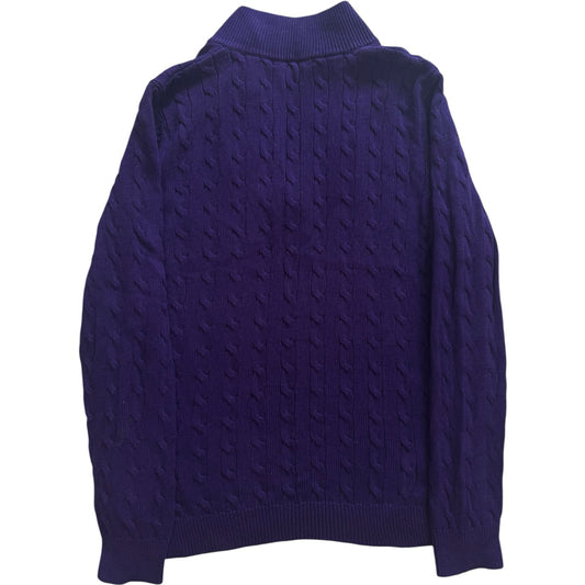 Woman's Extra large Ralph Lauren Purple Cable Knit