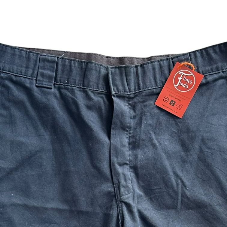 38" Dickies Flex Navy Long Shorts