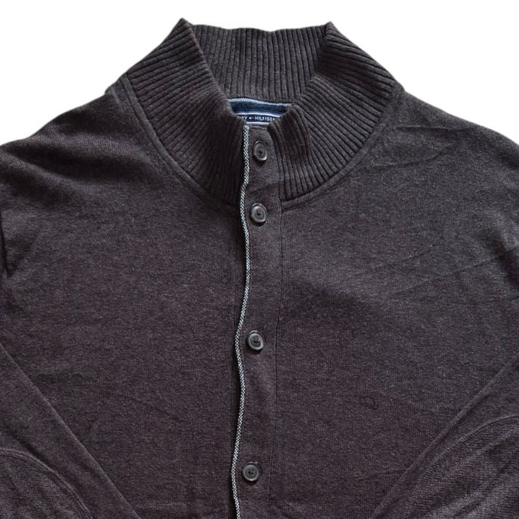 Large Tommy Hilfiger Brown Cardigan