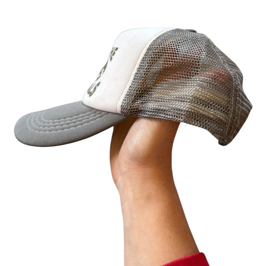 Save The Narwhals Grey Trucker Cap